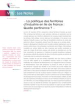 thumbnail of La politique des teritoires d&rsquo;industrie en Ile de France