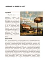 thumbnail of L&rsquo;imaginaire territorial des marques par E Llorca