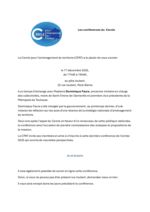 thumbnail of annonce conférences du